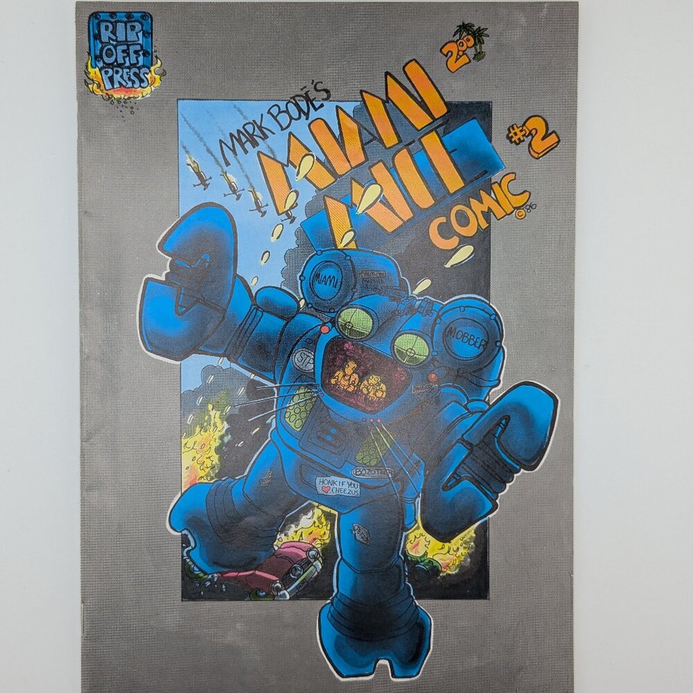 Miami Mice #2 (1986) – Mark Bodé's First Solo Comic!